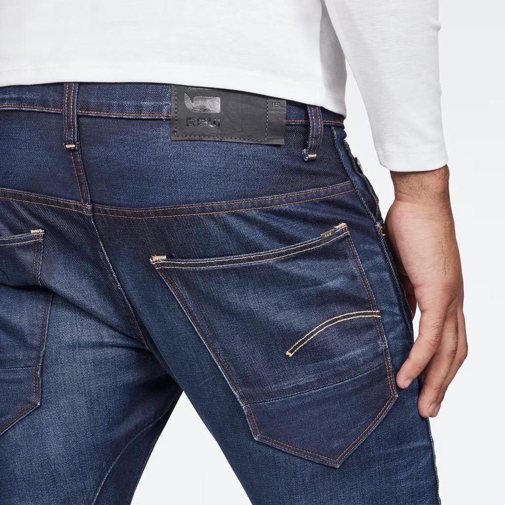 G-Star Slim Straight Men's Indigo Blue Jeans Arc 3D